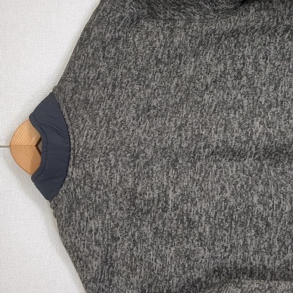 Eddie Bauer Men's 1/4 Zip Sweater Pullover Fleece Lined Heather Gray Size XL - Picture 10 of 14